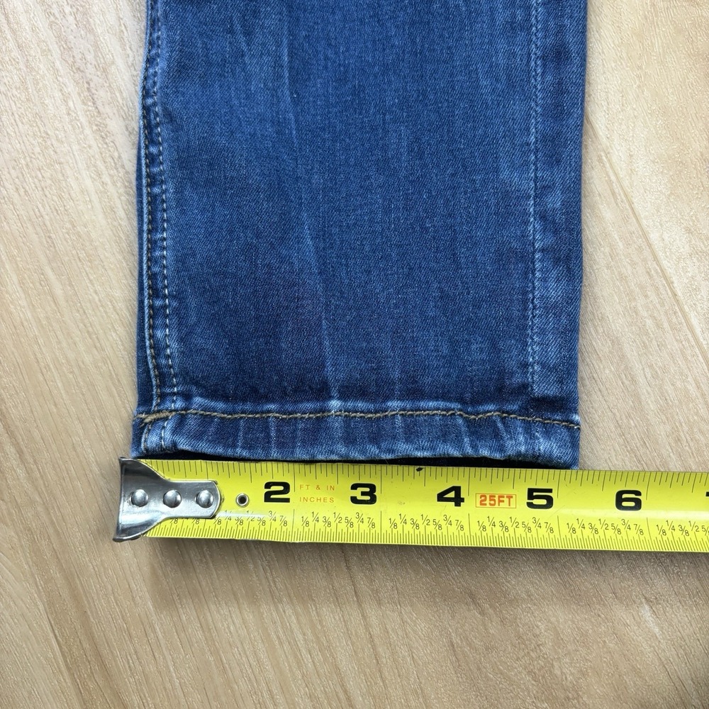 Miss Me Signature Ankle Skinny Jeans Size 29 Y2K Distressed Embroidered - Picture 7 of 10